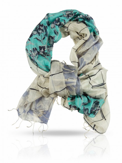 Палантин Женский S-4SEASON/BLUE.LIGHT